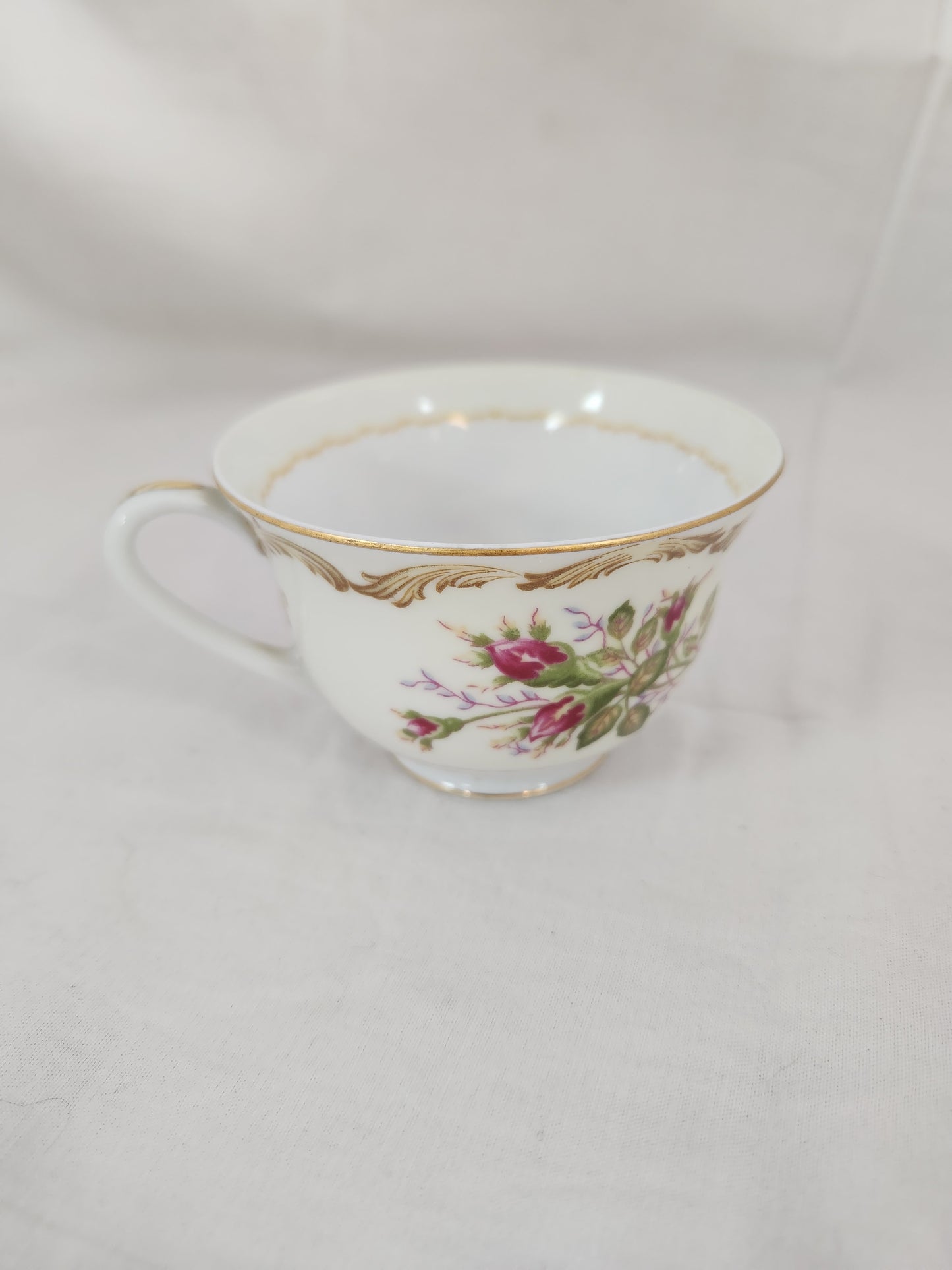 Kings Court China "Rose Bud" Footed Cup #4005