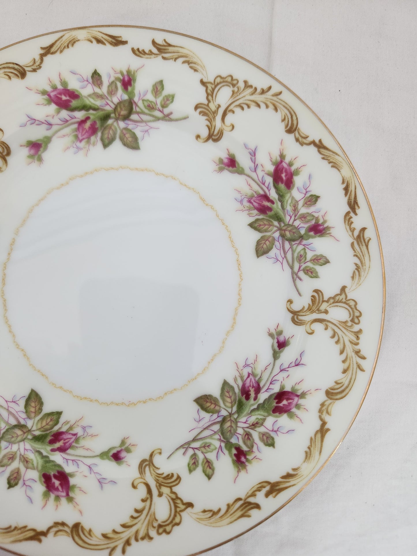 Kings Court China "Rose Bud" Salad Plate #4005