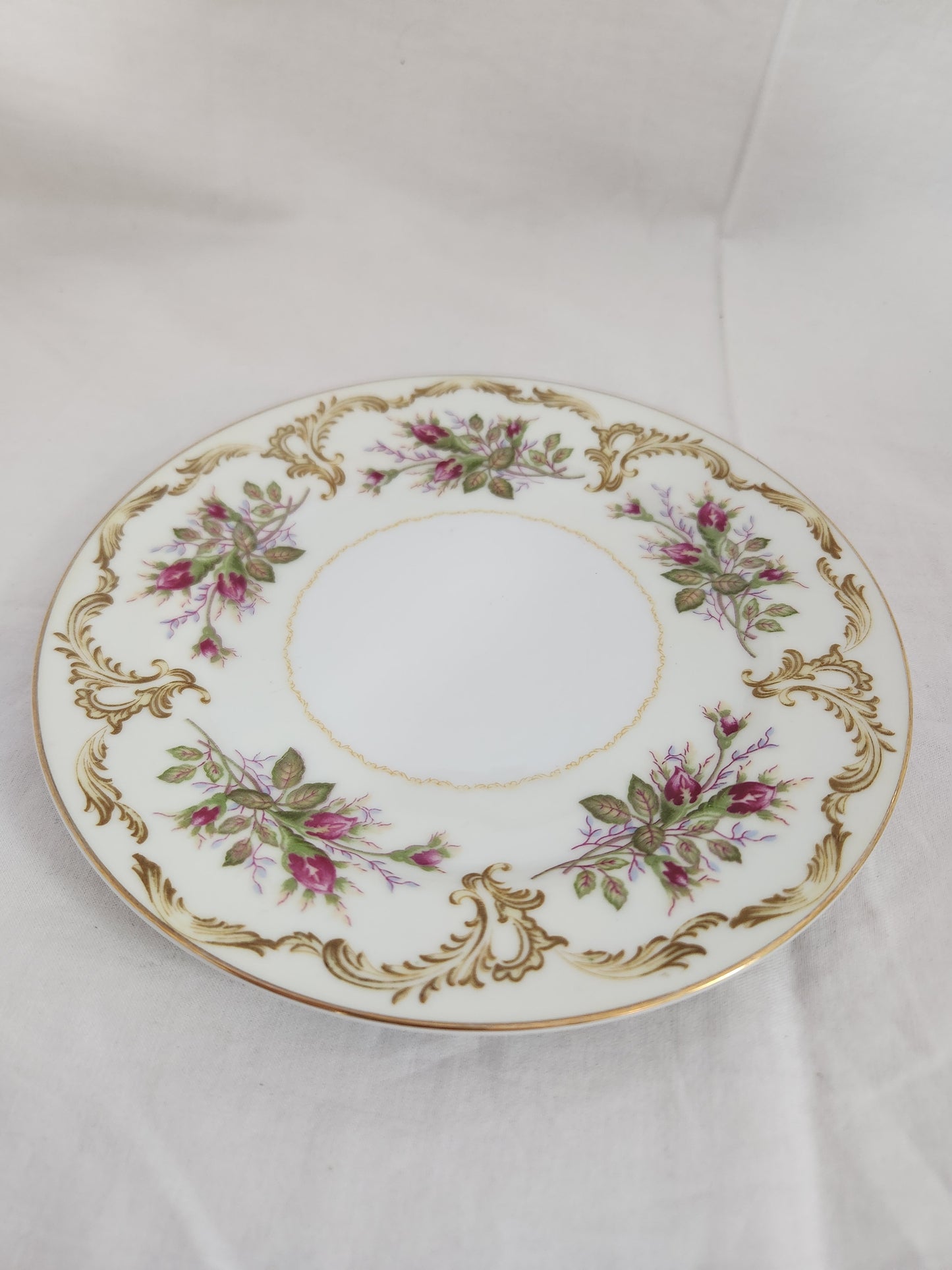 Kings Court China "Rose Bud" Salad Plate #4005