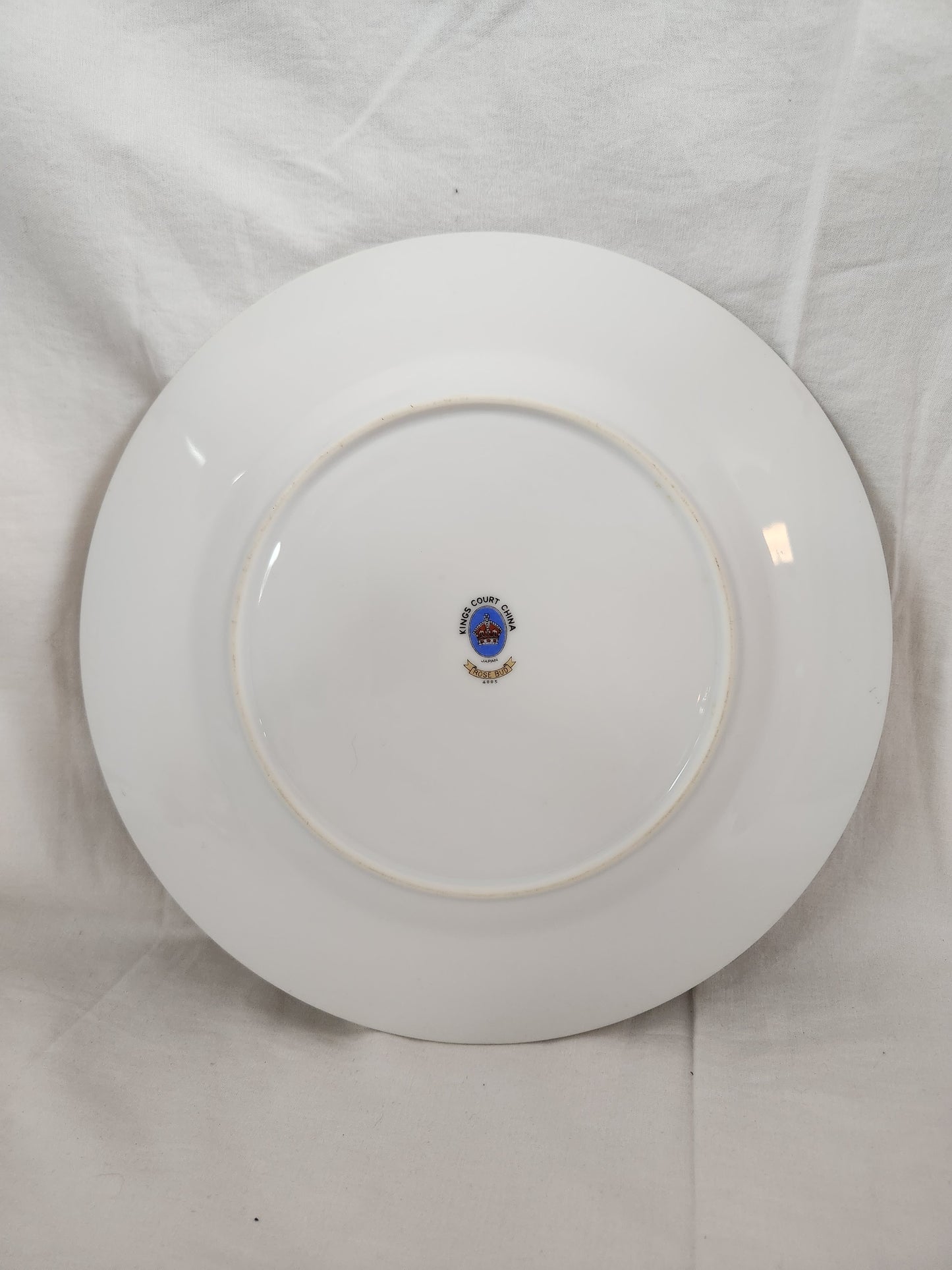 Kings Court China "Rose Bud" 10-1/2" Dinner Plate #4005