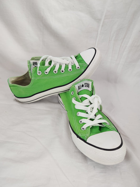 Converse All*Star Green Unisex Sneakers 130119F - Men 8 Women 10