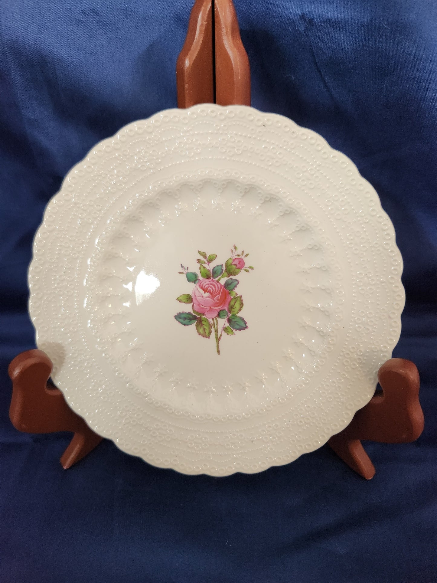 Vtg - Spode's Jewel "Billingsley Rose" Bread/Butter Plate (Old Backstamp)