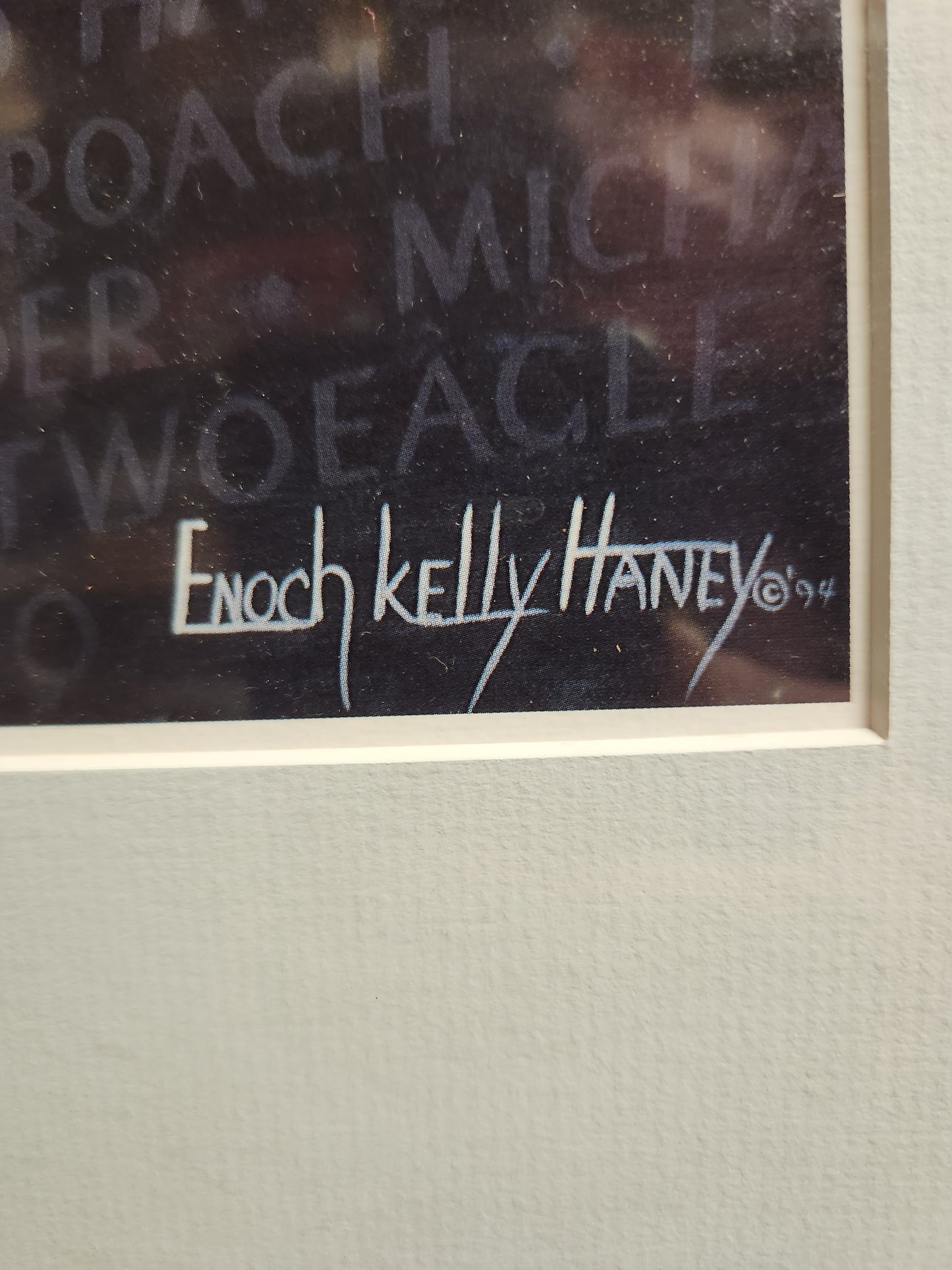 “The Forgotten Warrior” Print By Enoch Kelly Haney - Signed Limited Edition 555 of 600