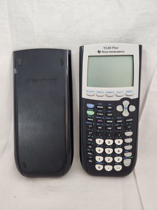 Texas Instruments TI-84 Plus Graphing Calculator with Cover