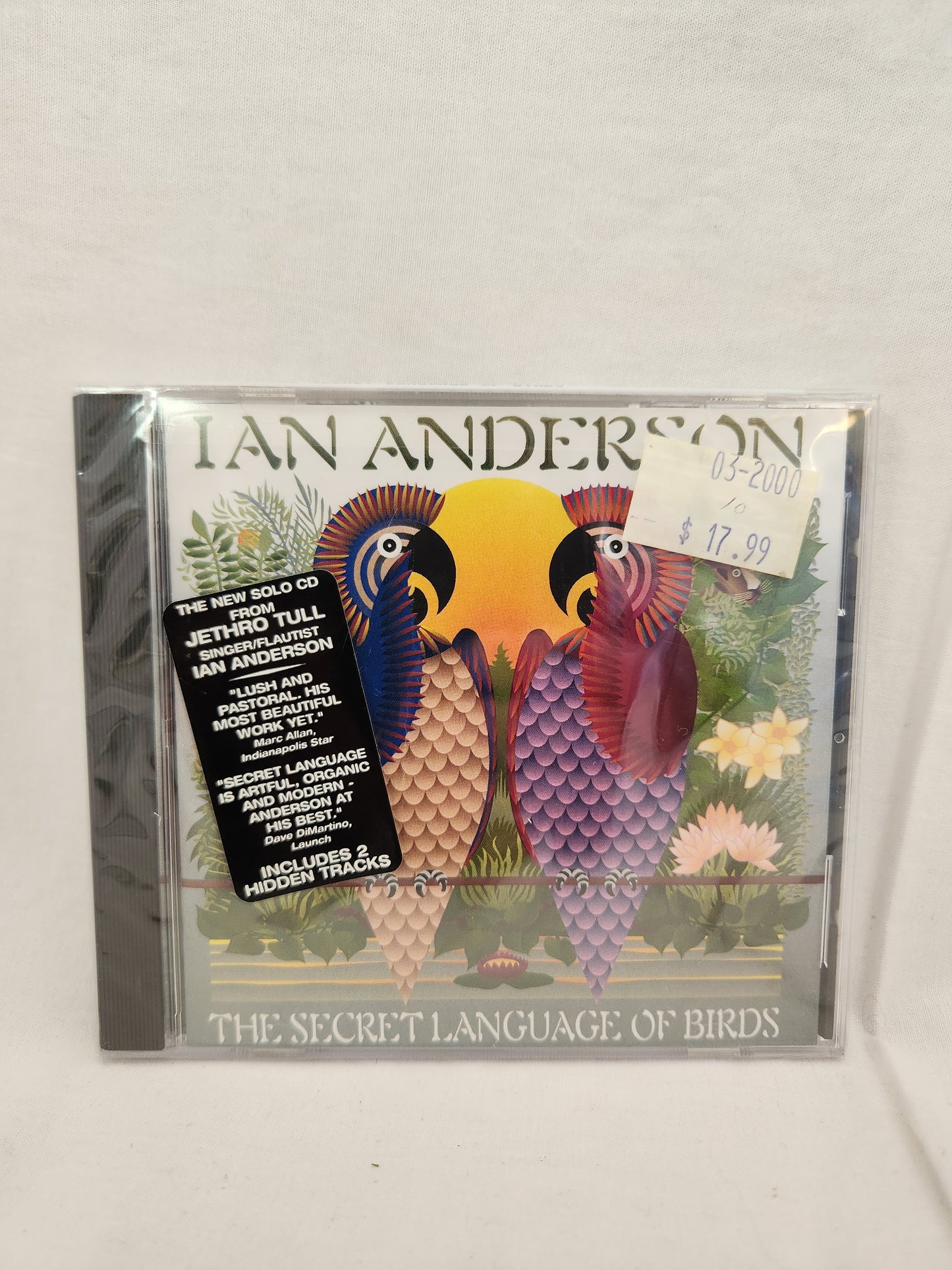 Ian Anderson: The Secret language of Birds CD (factory sealed)