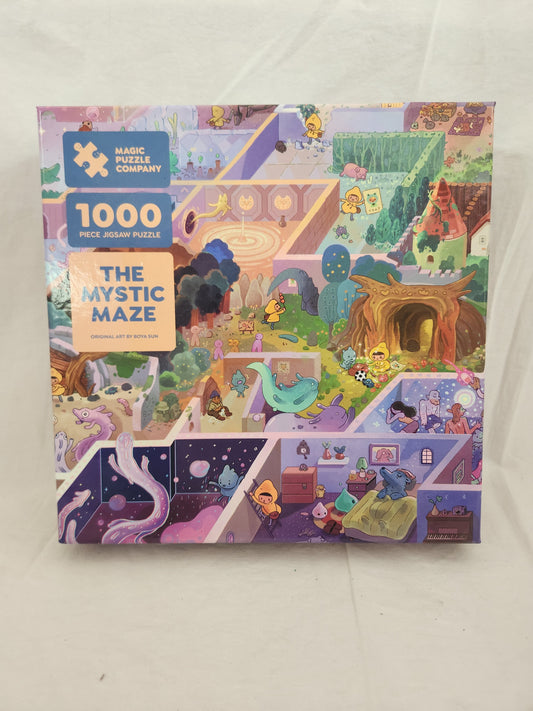 The Mystic Maze Jigsaw Puzzle by Magic Puzzle Company - 1000 Pieces