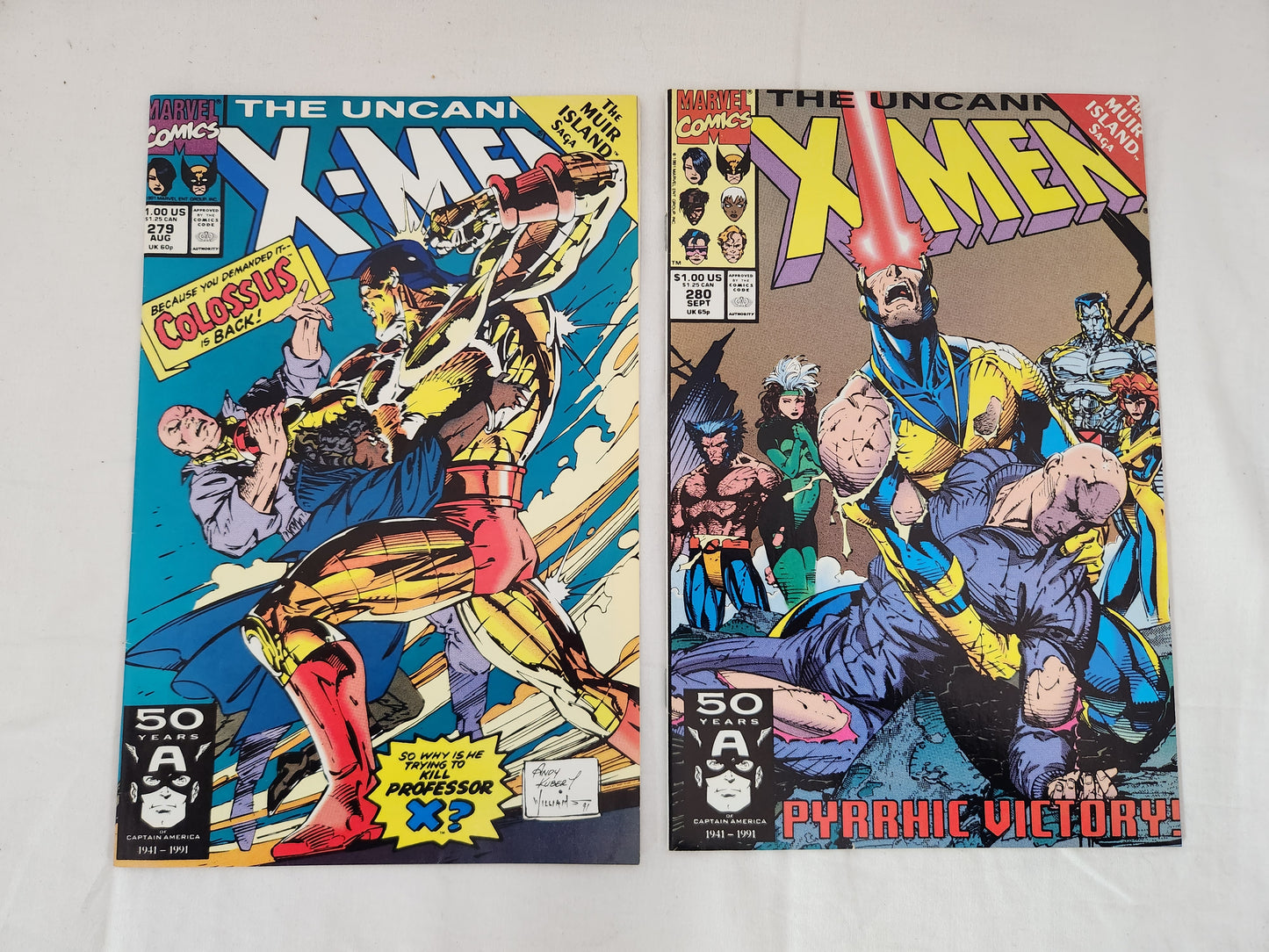 The Uncanny X-Men: The Muir Island Saga #279 & #280