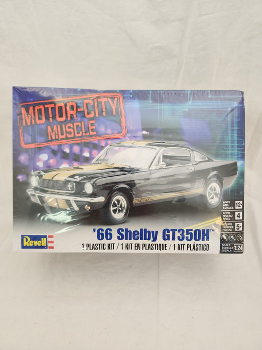 2017 - Revell Motor City Muscle '66 Shelby GT350H Model Kit - 1:24 scale (factory sealed)