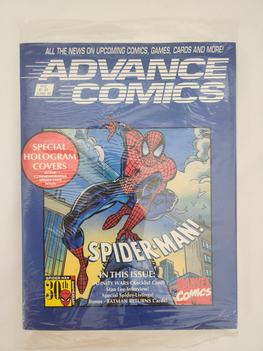 Advance Comics #42 "Spider-Man Cover" Stan Lee Interview - sealed