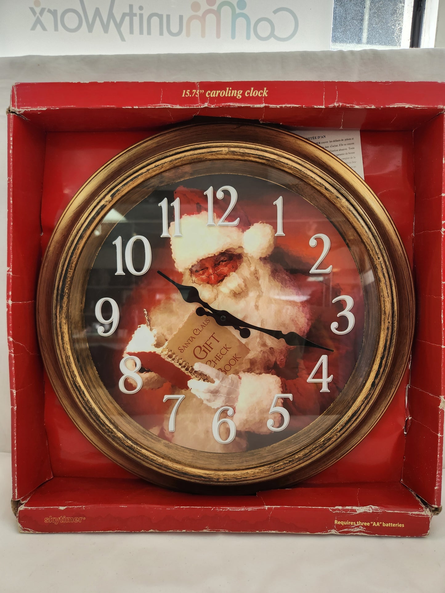 The Original Caroling Clock by Skytimer - Santa Style# 23/373