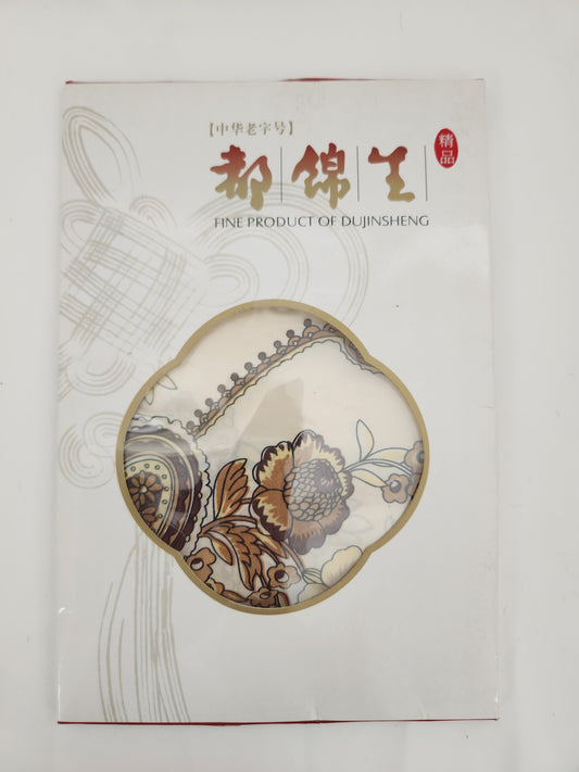 Hangzhou Dujinsheng Industry Floral Silk Scarf - 52cm x 52cm