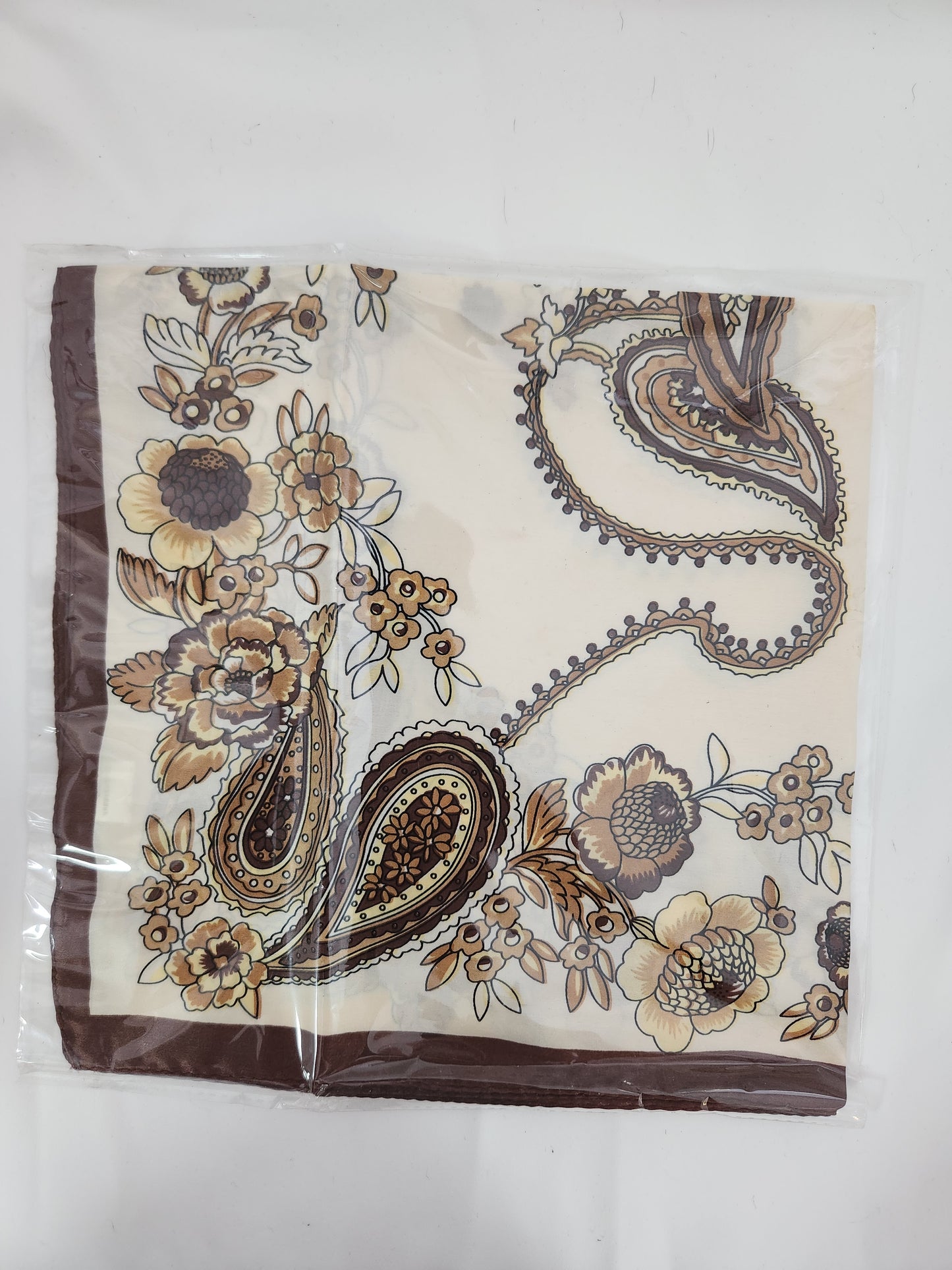 Hangzhou Dujinsheng Industry Floral Silk Scarf - 52cm x 52cm