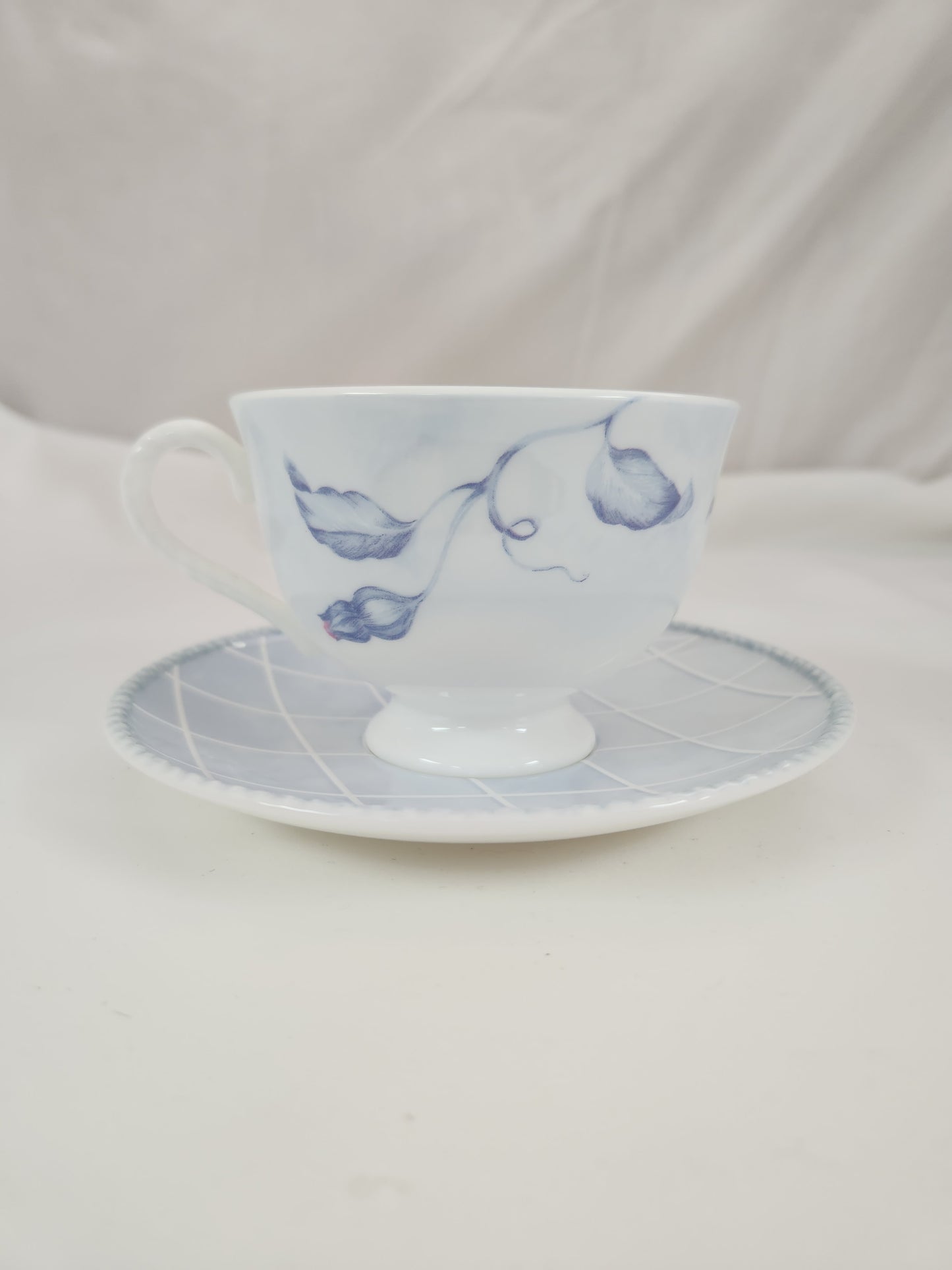 Lenox "Swedish Rose" Footed Cup & Saucer
