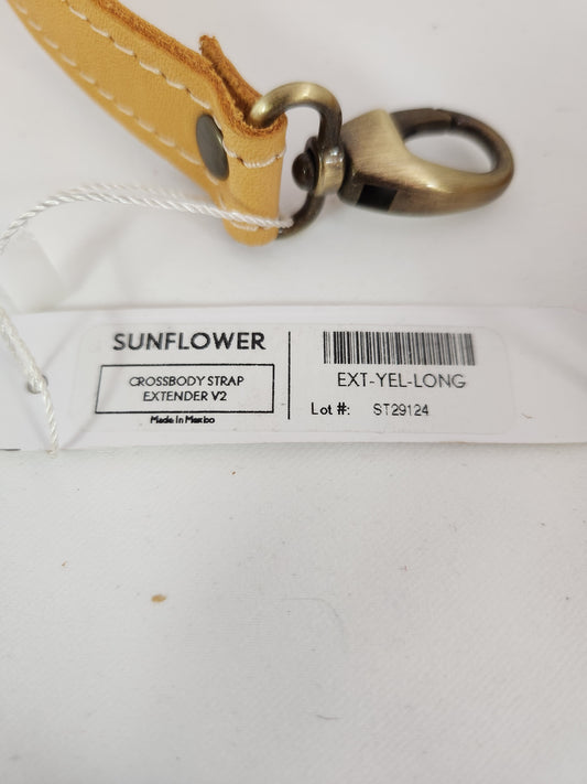 Portland Leather Sunflower Crossbody Strap Extender