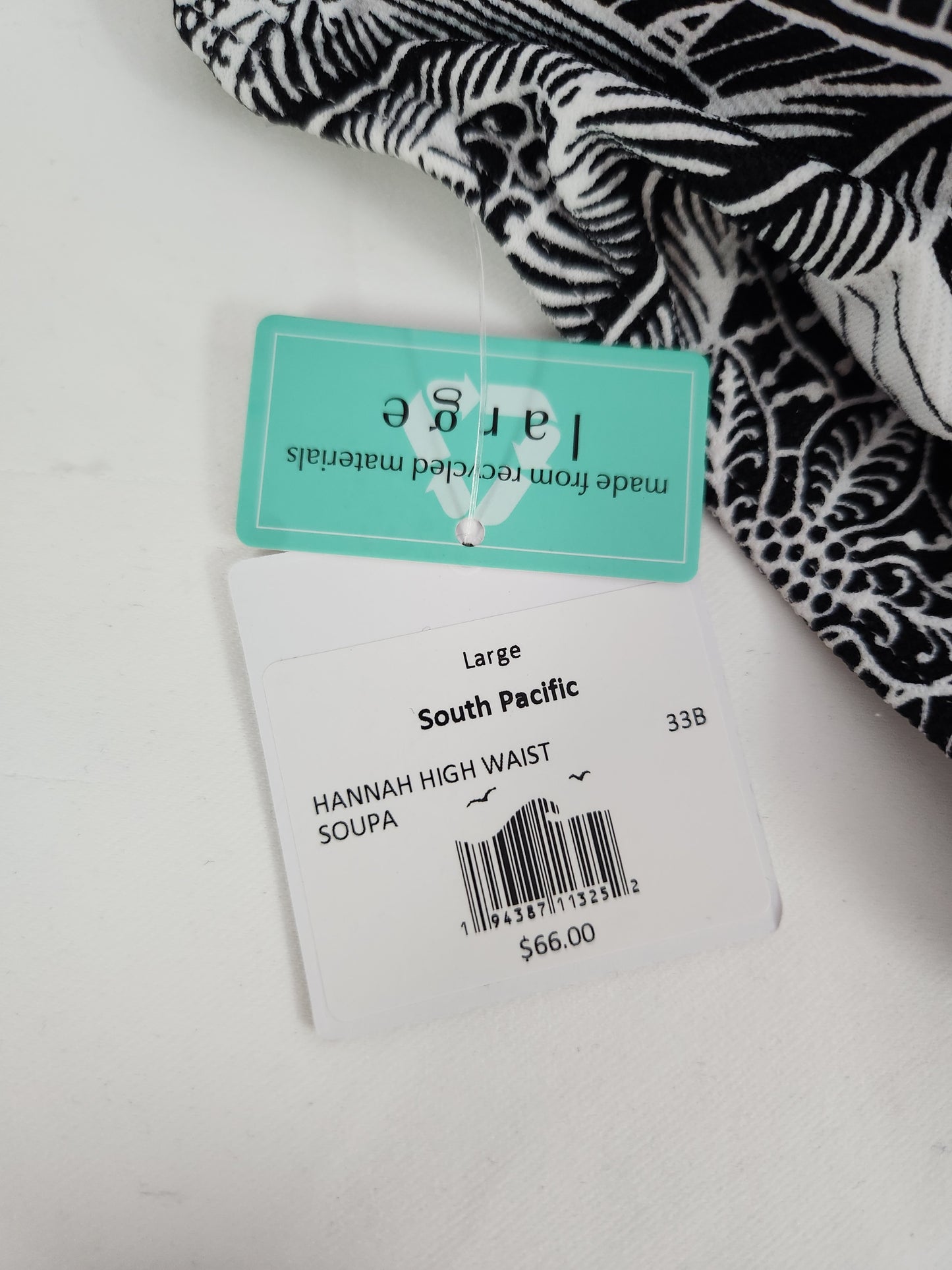 Sunsets South Pacific Carmen Underwire Top - 36DD & Hannah High Waist Bottom Bikini - Size: Large