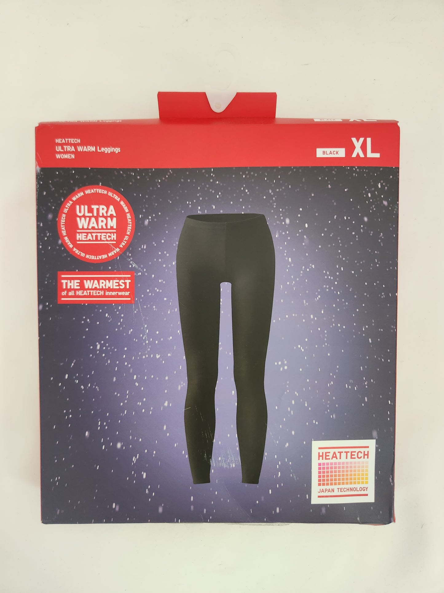 Uniqlo Women's HEATTECH Ultra Warm Black Leggings - Size: XL