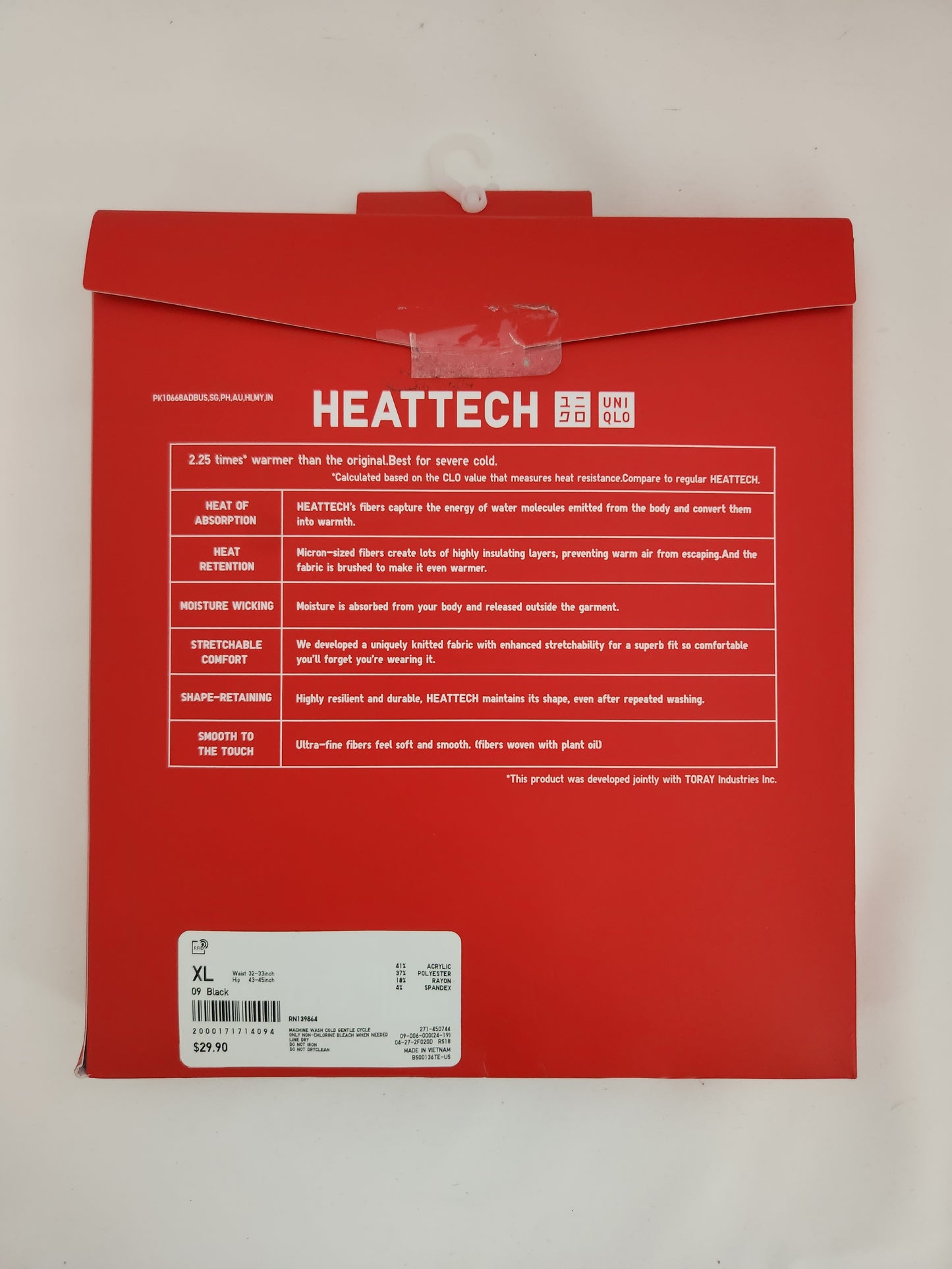 Uniqlo Women's HEATTECH Ultra Warm Black Leggings - Size: XL