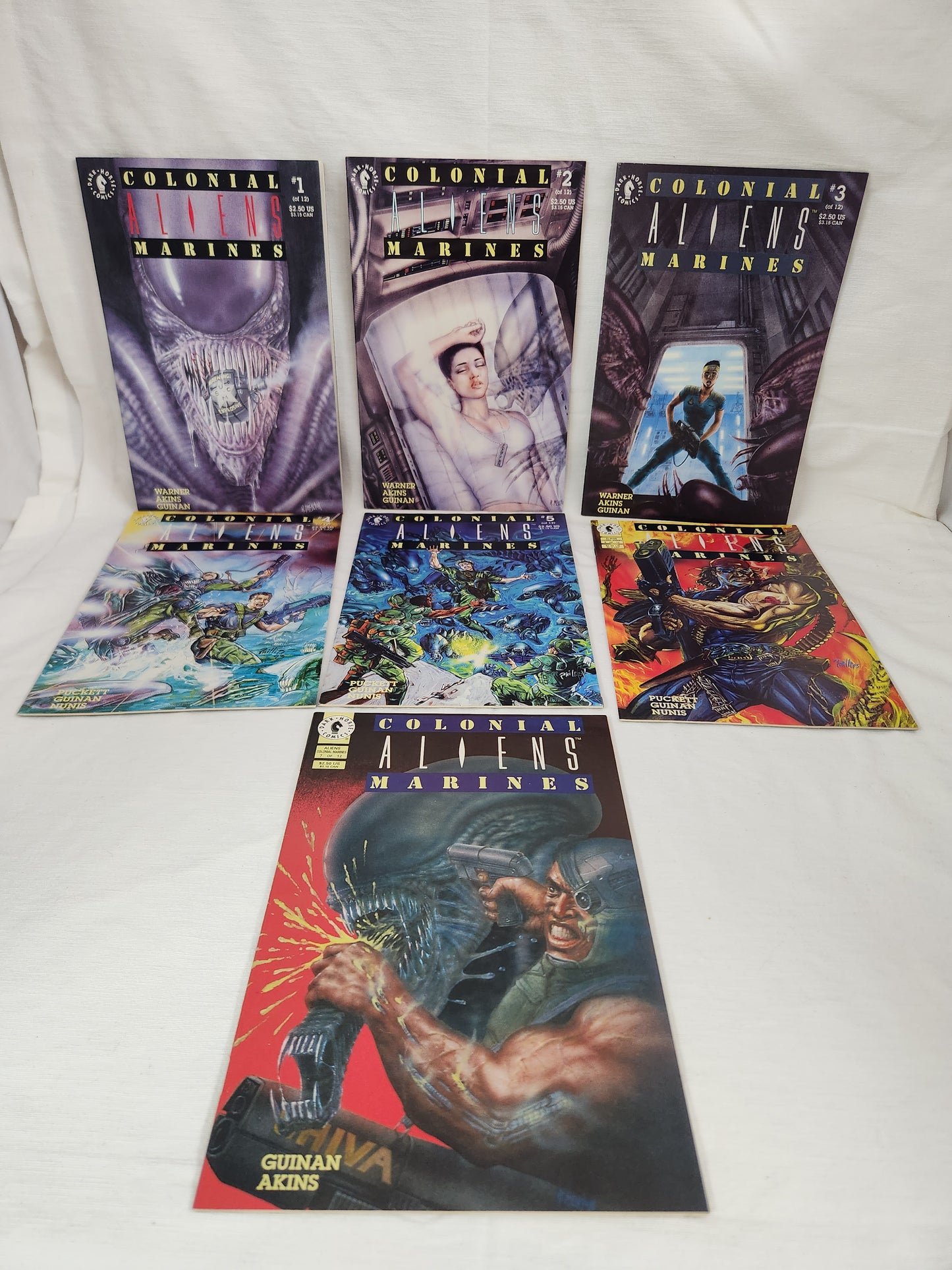 Aliens: Colonial Marines by Dark Horse Comics Issues #1-7 VG