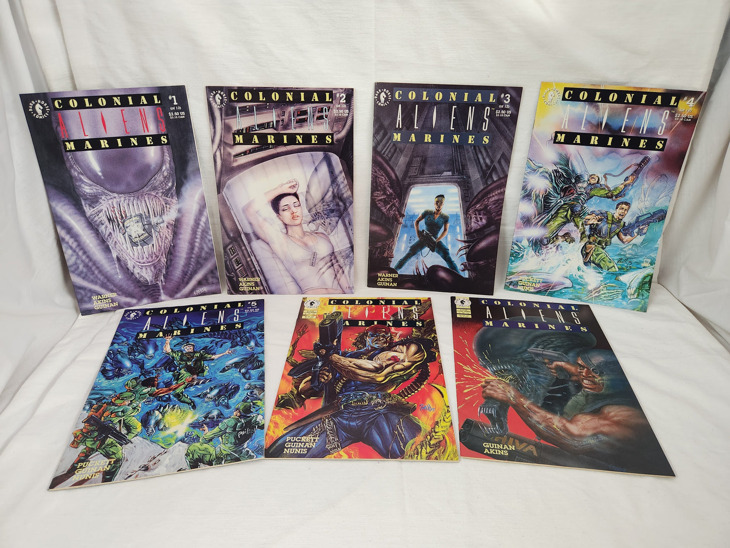 Aliens: Colonial Marines by Dark Horse Comics Issues #1-7 VG