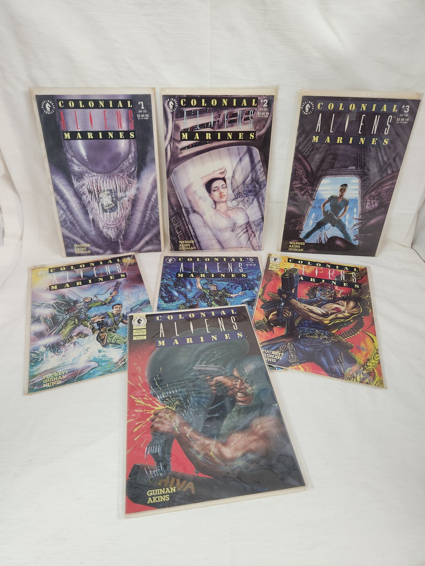 Aliens: Colonial Marines by Dark Horse Comics Issues #1-7 VG