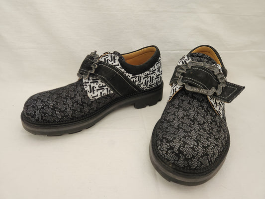 RARE - John Fluevog 7th Heaven Johane Angel shoe with custom buckle - Size: M7/W9