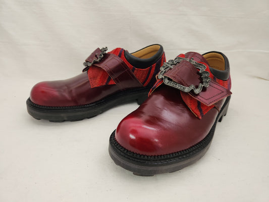John Fluevog 7th Heaven Johane Angel shoe with custom buckle - Size: M7/W9