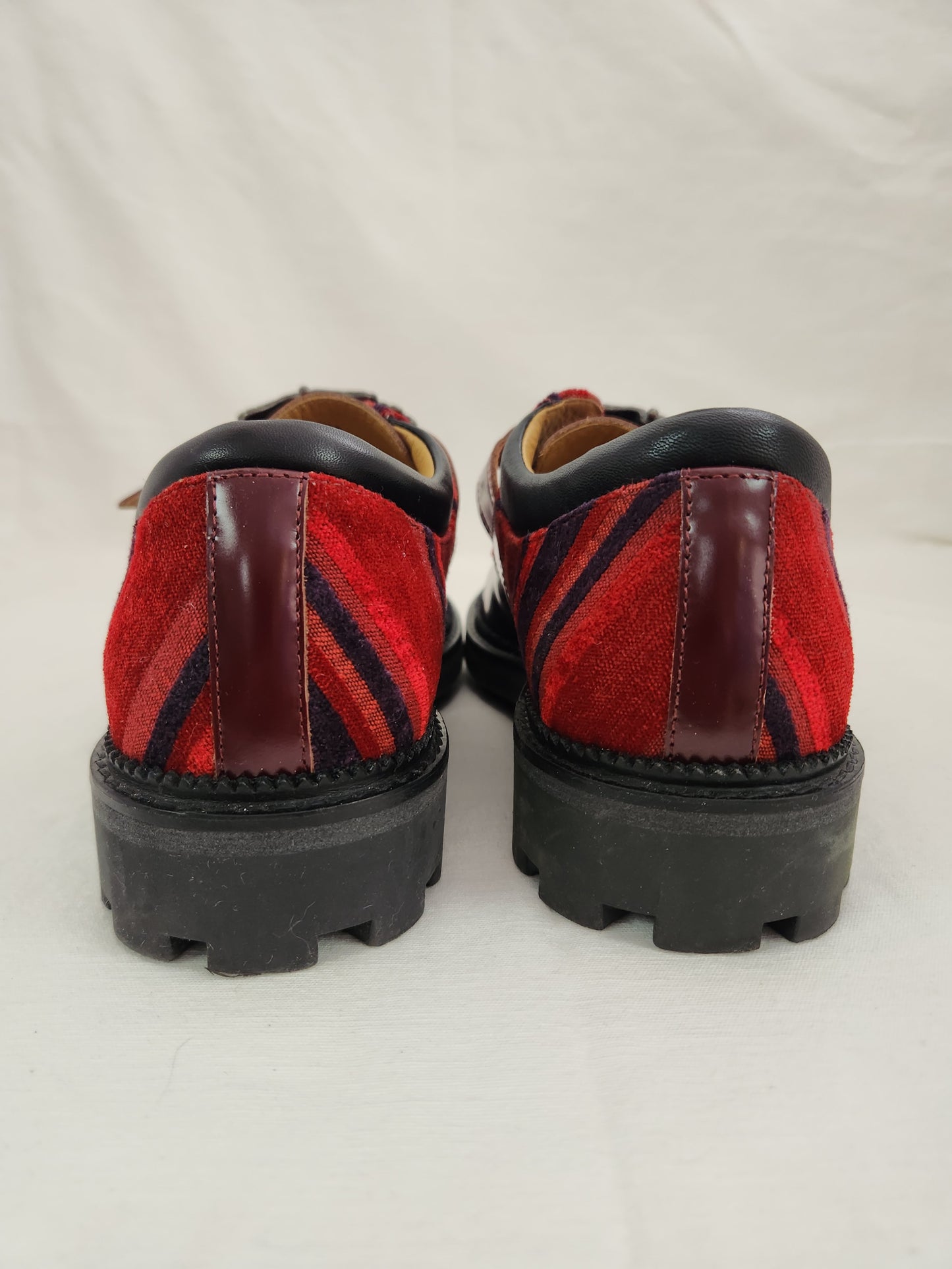 John Fluevog 7th Heaven Johane Angel shoe with custom buckle - Size: M7/W9