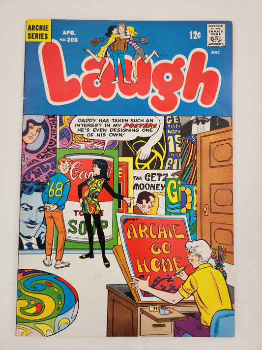 Lot of 9 Various - Archie Series "Laugh" Comic Books