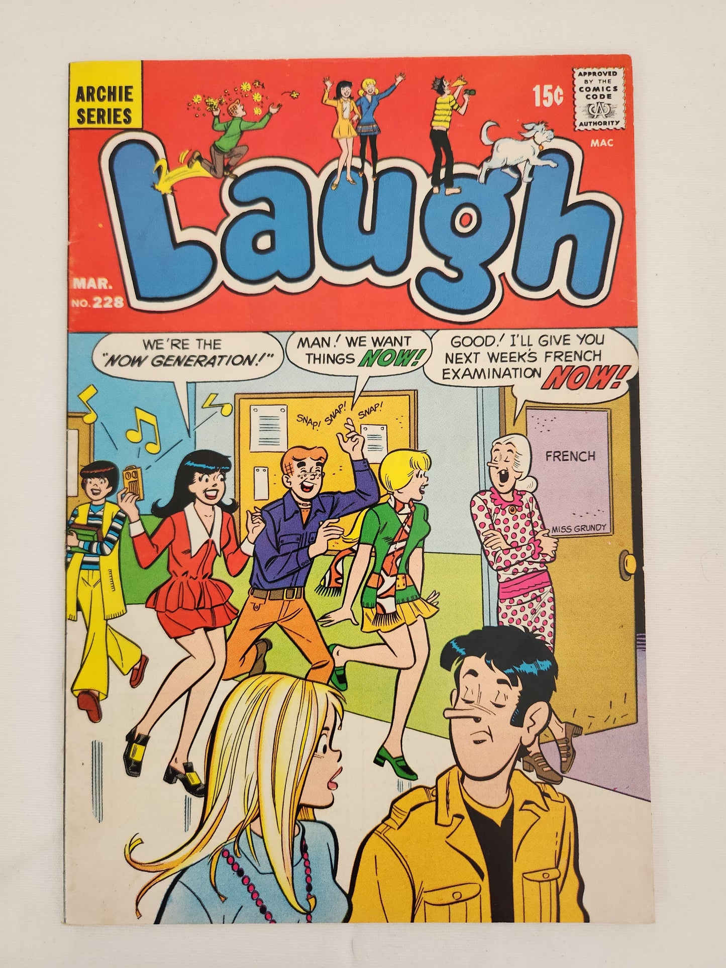 Lot of 9 Various - Archie Series "Laugh" Comic Books