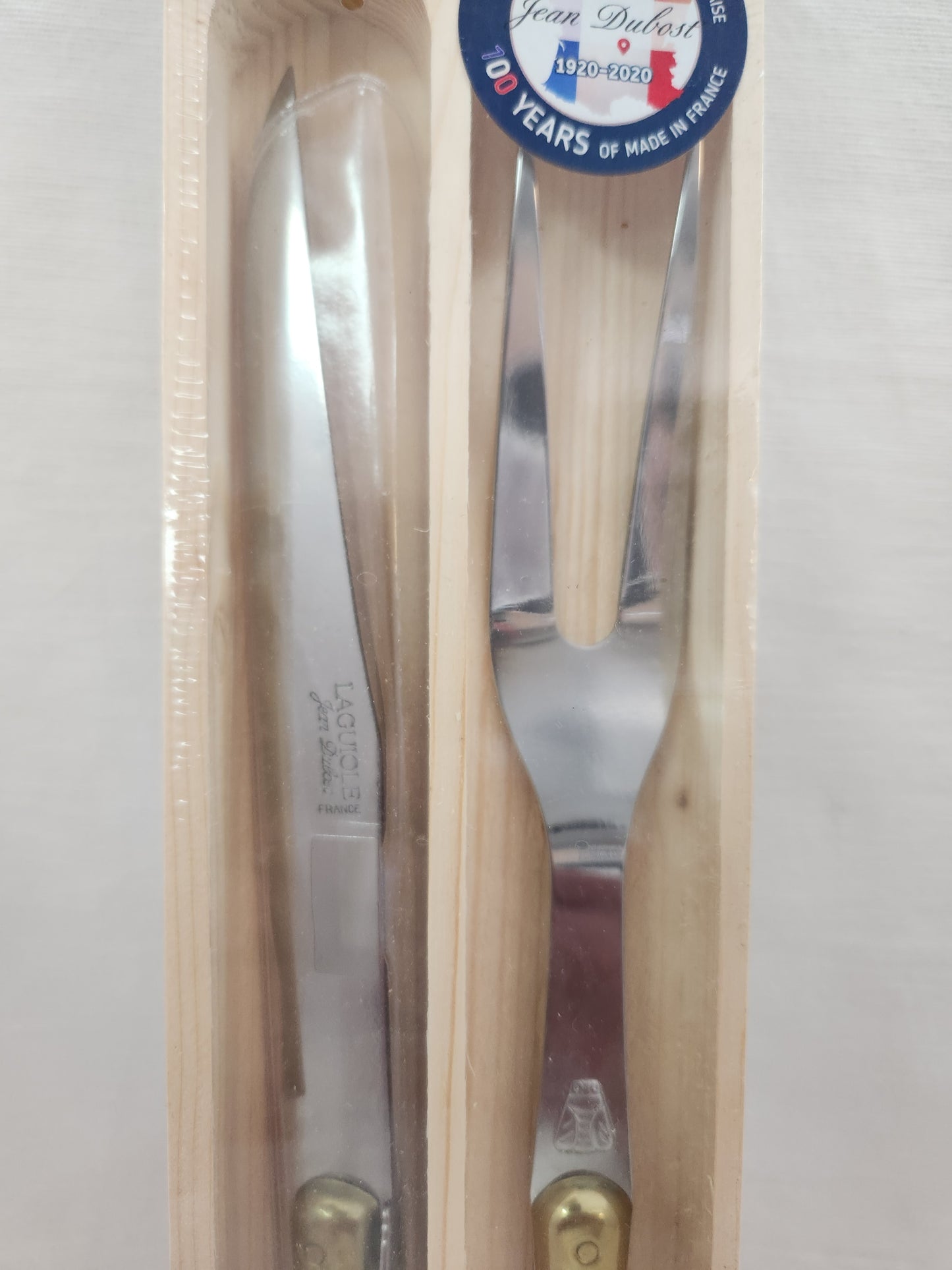 Laguiole Jean Debost Two Piece Carving Set