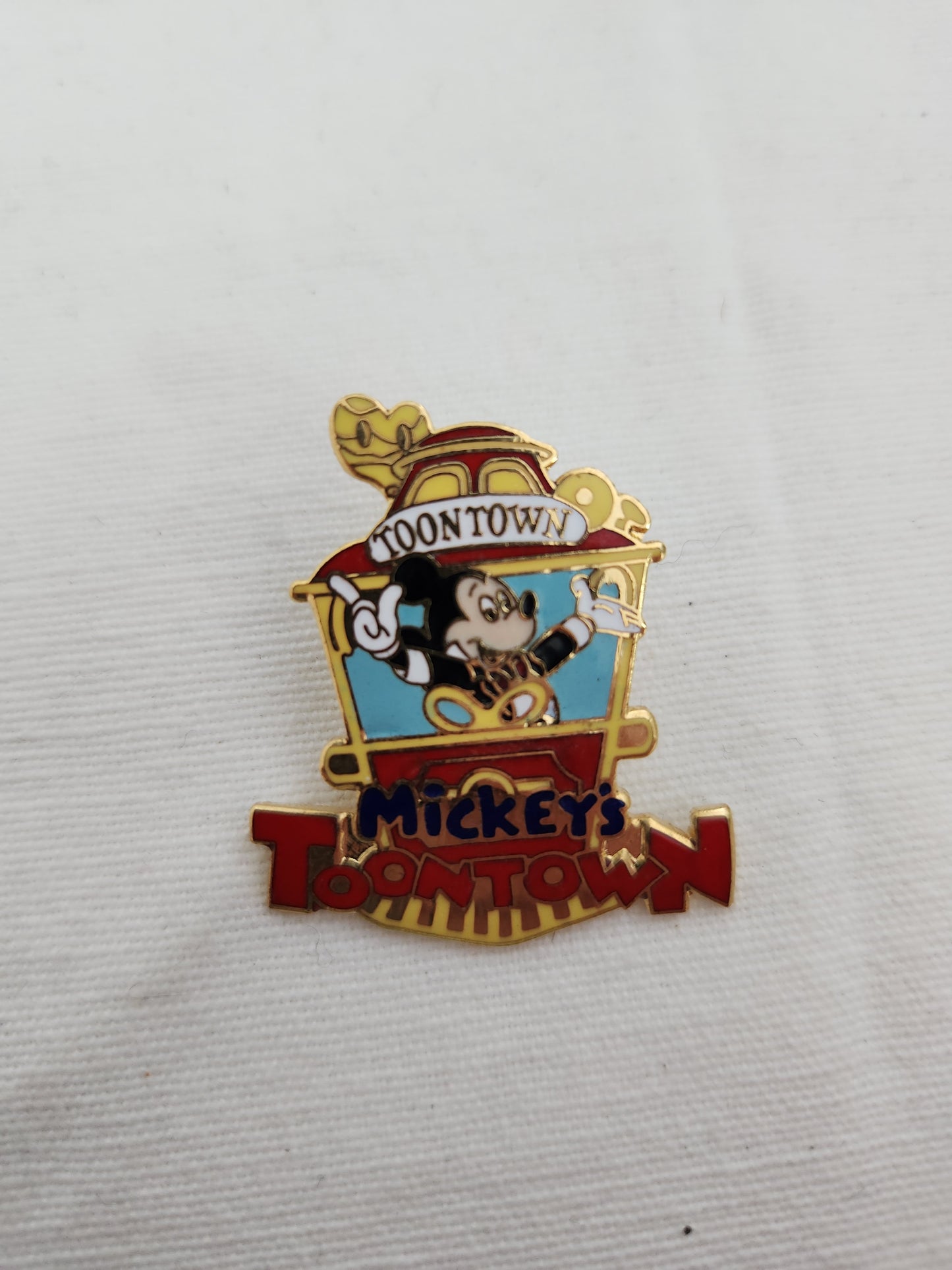 1990 - Mickey's ToonTown Trolly Pin