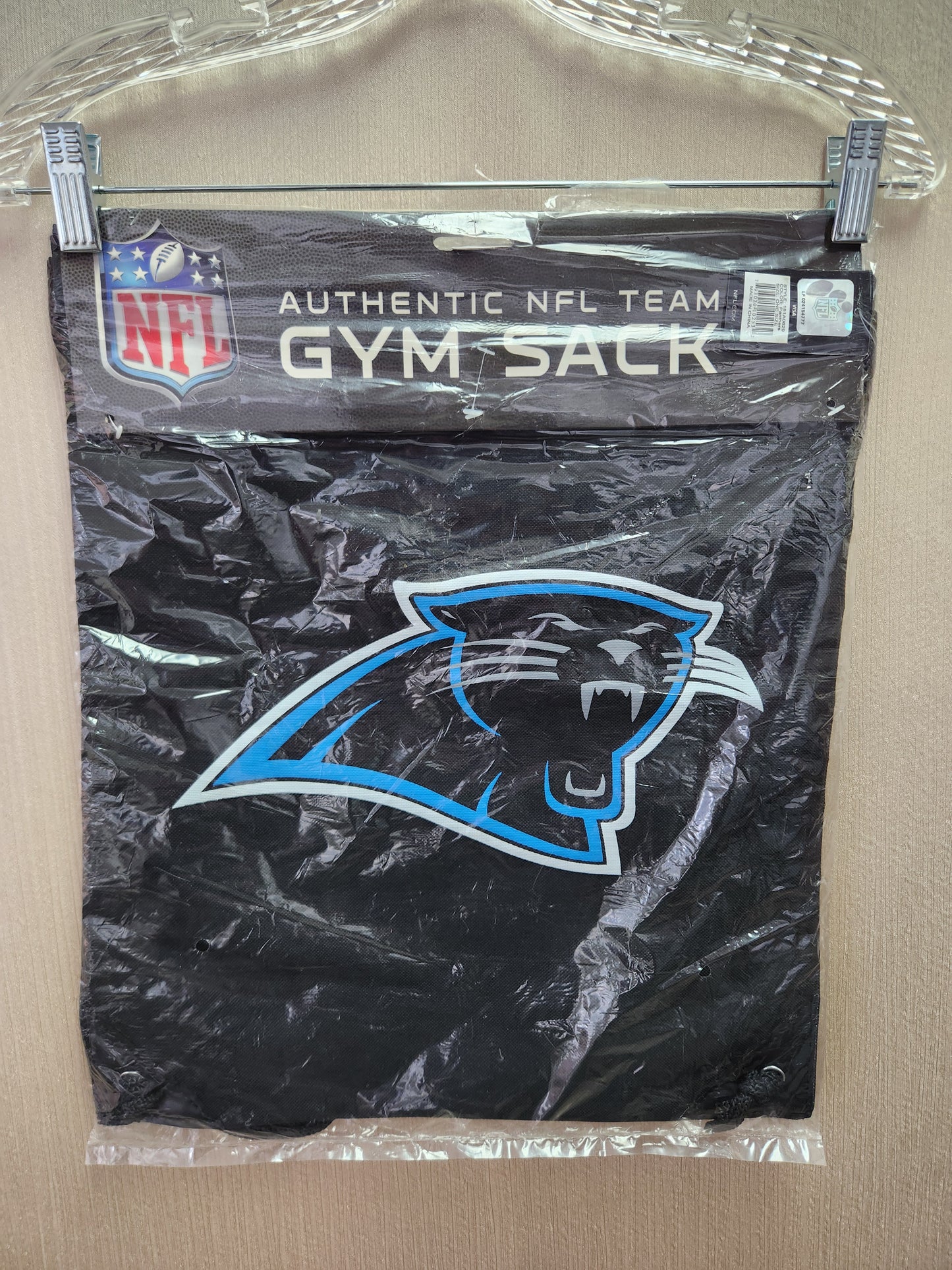 Carolina Panthers Gym Sack