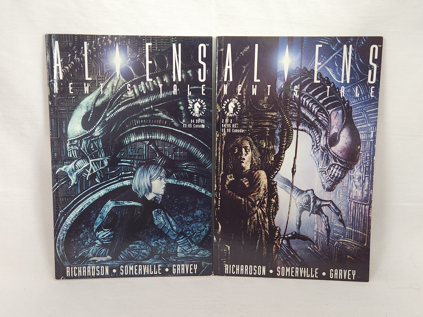 Aliens Newt's Tale #1-2 (1992 Dark Horse Comics) - VG