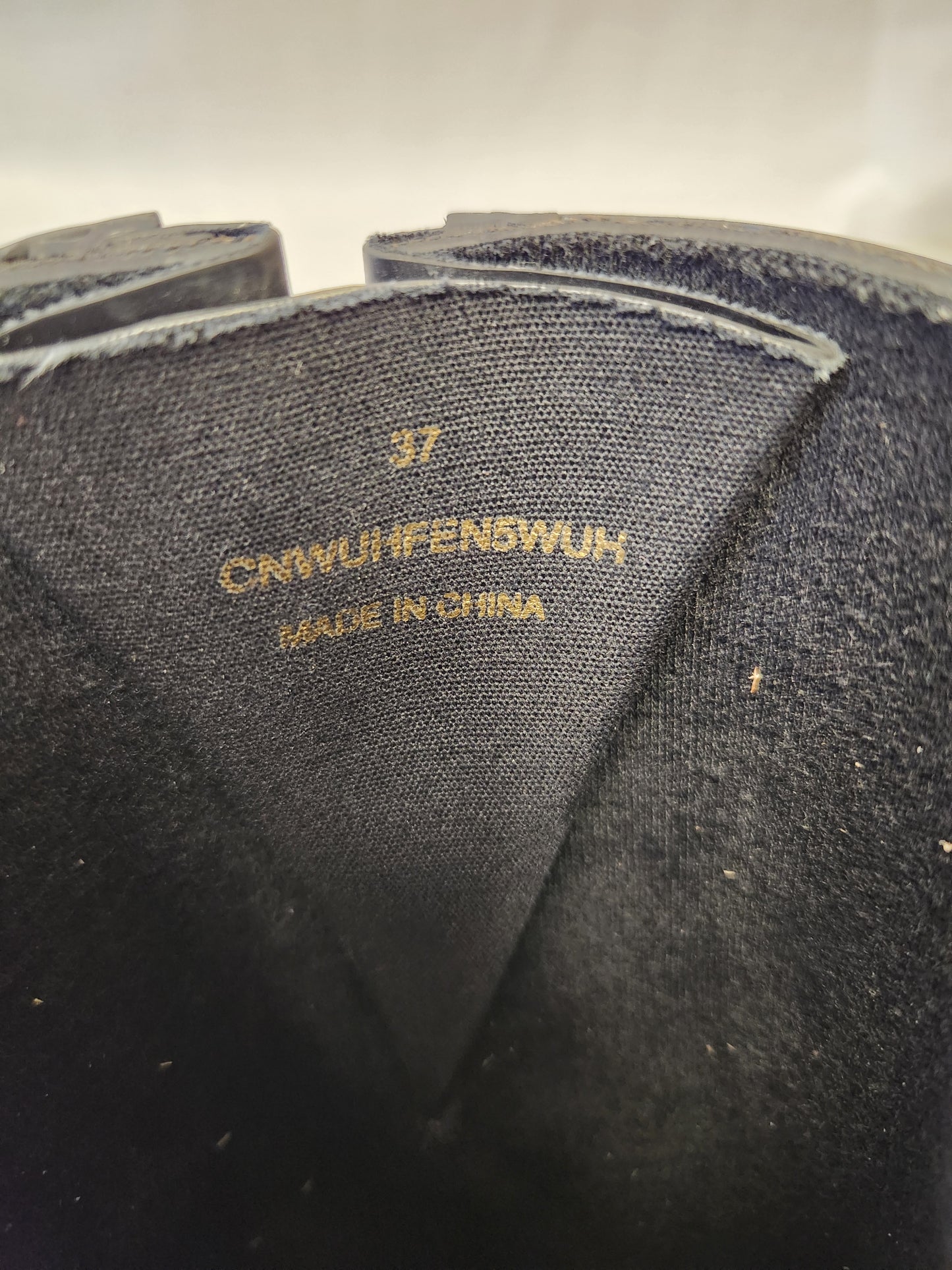 Burberry "Holloway" Mid Buckle Canvas Check Rubber Rain Boots - Size: 37 (US 6-1/2)