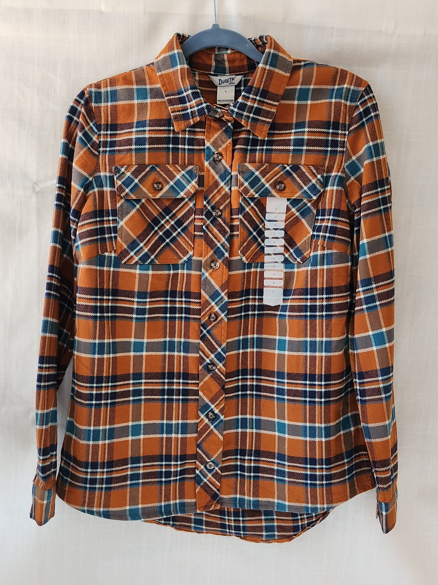 NWT - Duluth Women's Folklore Flannel Shirt - Size: S