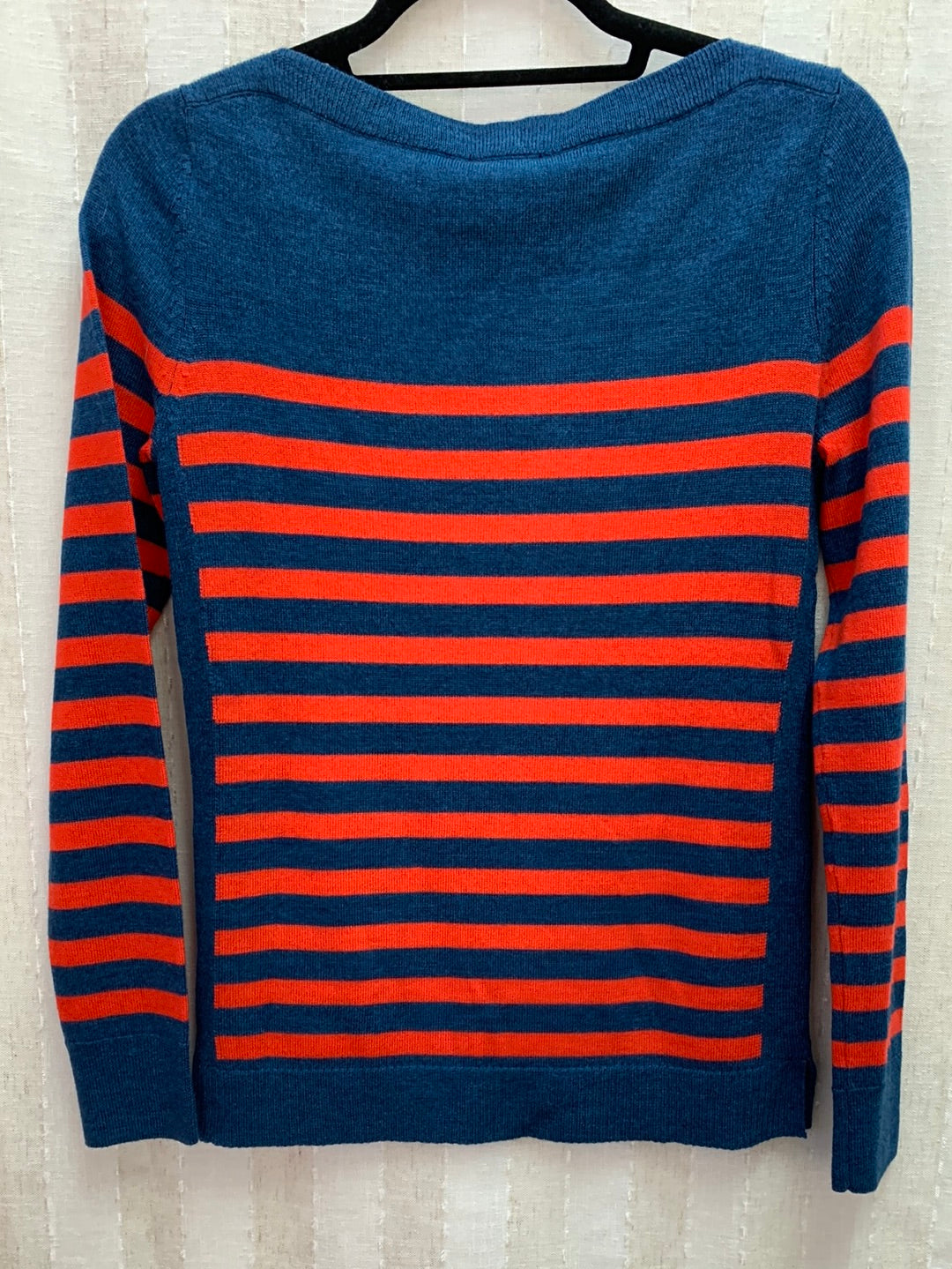 NWT - TALBOTS Blue Red Stripe Merino Wool Sweater - XS – CommunityWorx  Thrift Online