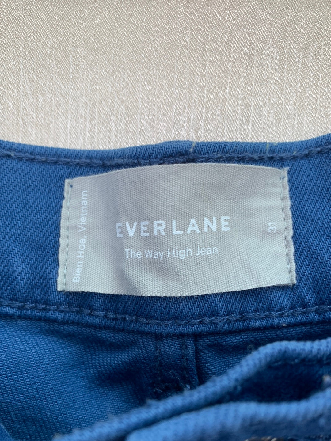 EVERLANE blue The Way High Jeans - 31