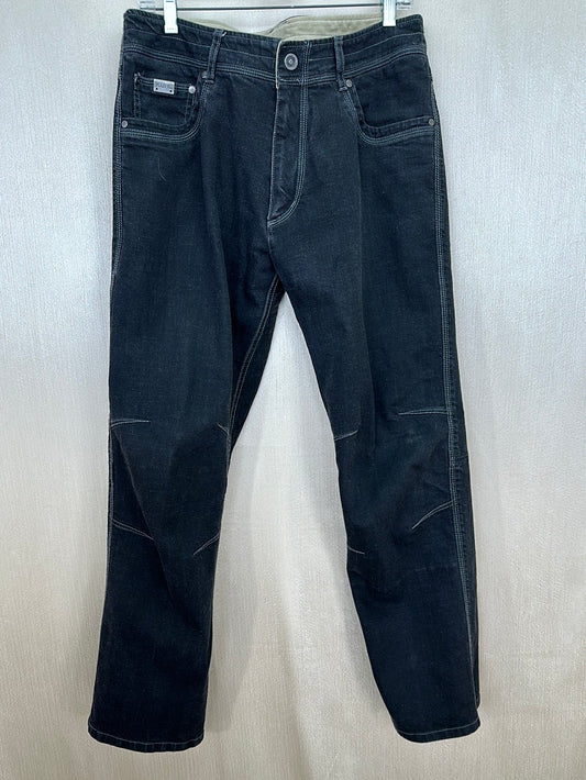 KUHL black Vintage Patina Dye Free Ryde Comfort Waist Riot Jeans - 34x30