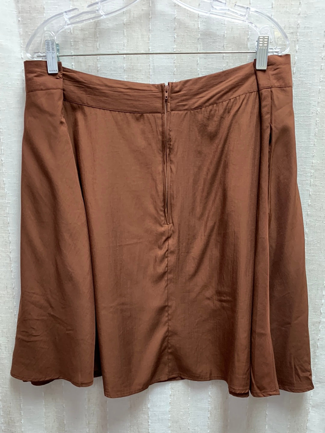 UNIQUE VINTAGE brown Briella Flare Skirt - 4X / 22-24