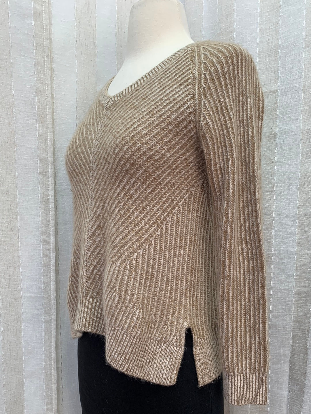 Marled hotsell cashmere sweater