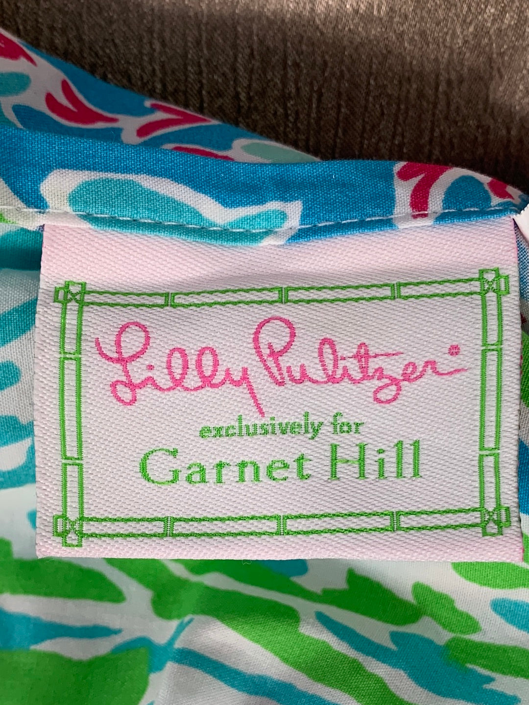 LILLY PULITZER GARNET HILL pink blue Let’s Cha Cha Duvet Cover & Sham - Twin
