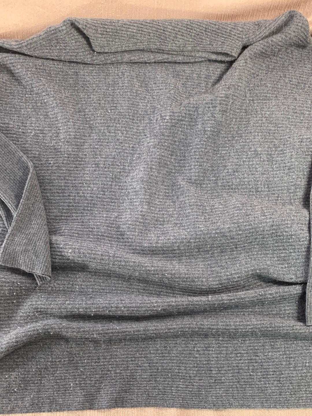 LOT OF 3 CASHMERE Sweater Upcycle Felt Craft Cutters Fabric - green tan gray