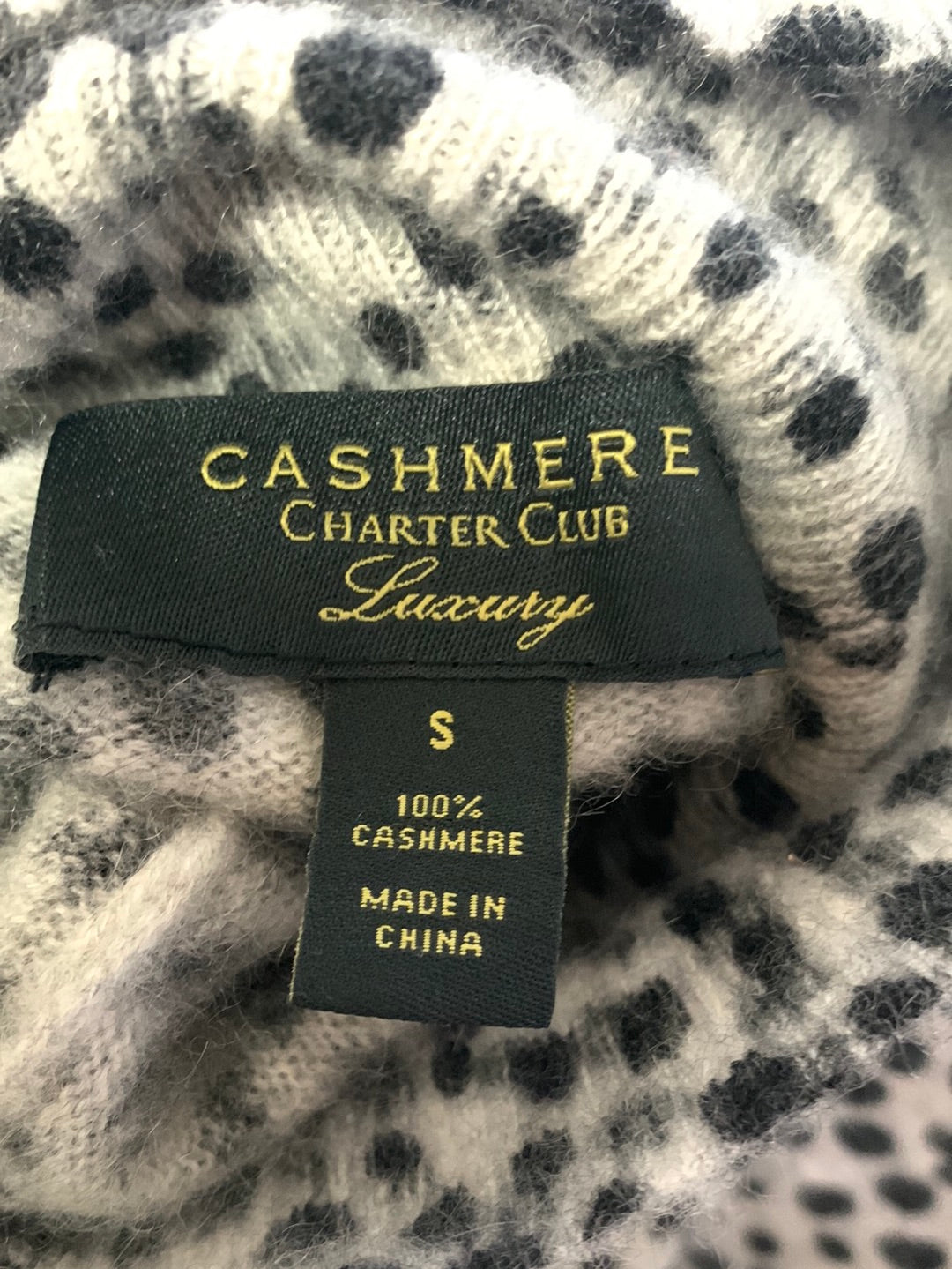 Charter club outlet 100 cashmere sweater