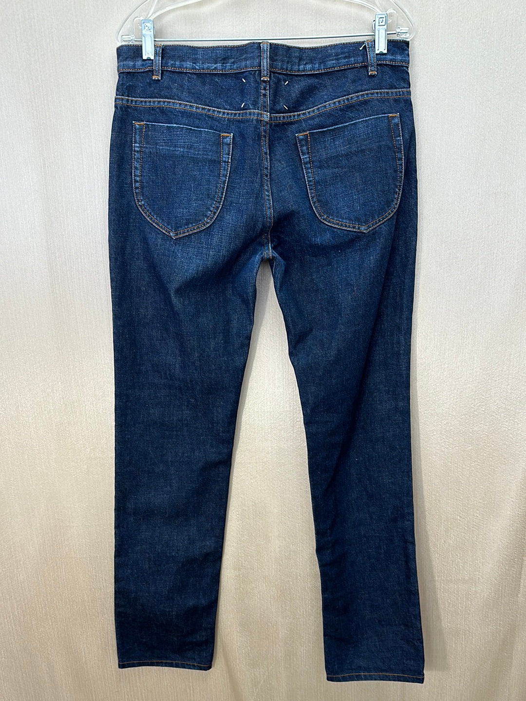 MAISON MARTIN MARGIELA dark wash Slim Fit Jeans - 50 | W35 L31