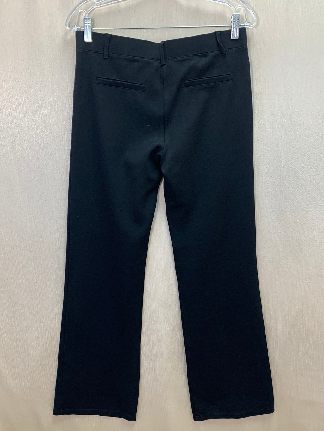 Betabrand Black Ponte Dress Pant Yoga Pants in Boot Cut Size Small Long