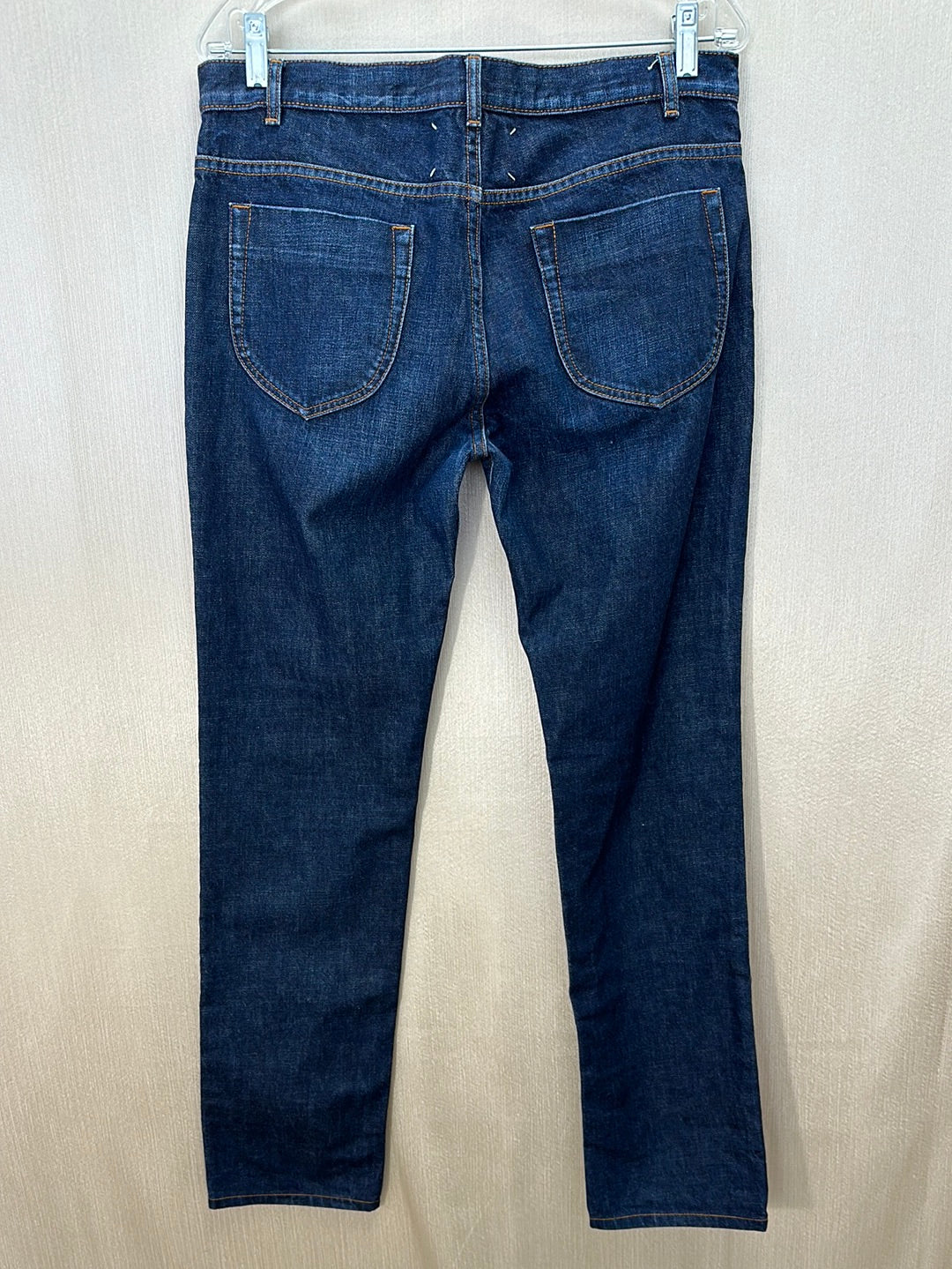 MAISON MARTIN MARGIELA dark wash Slim Fit Jeans - 50 | W35 L31