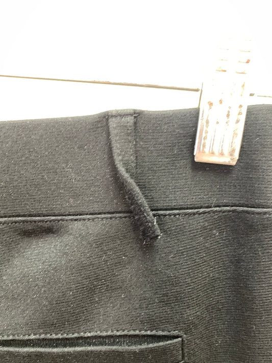 BETABRAND black shimmer Classic Bootcut Dress Yoga Pants - PM (flaw)