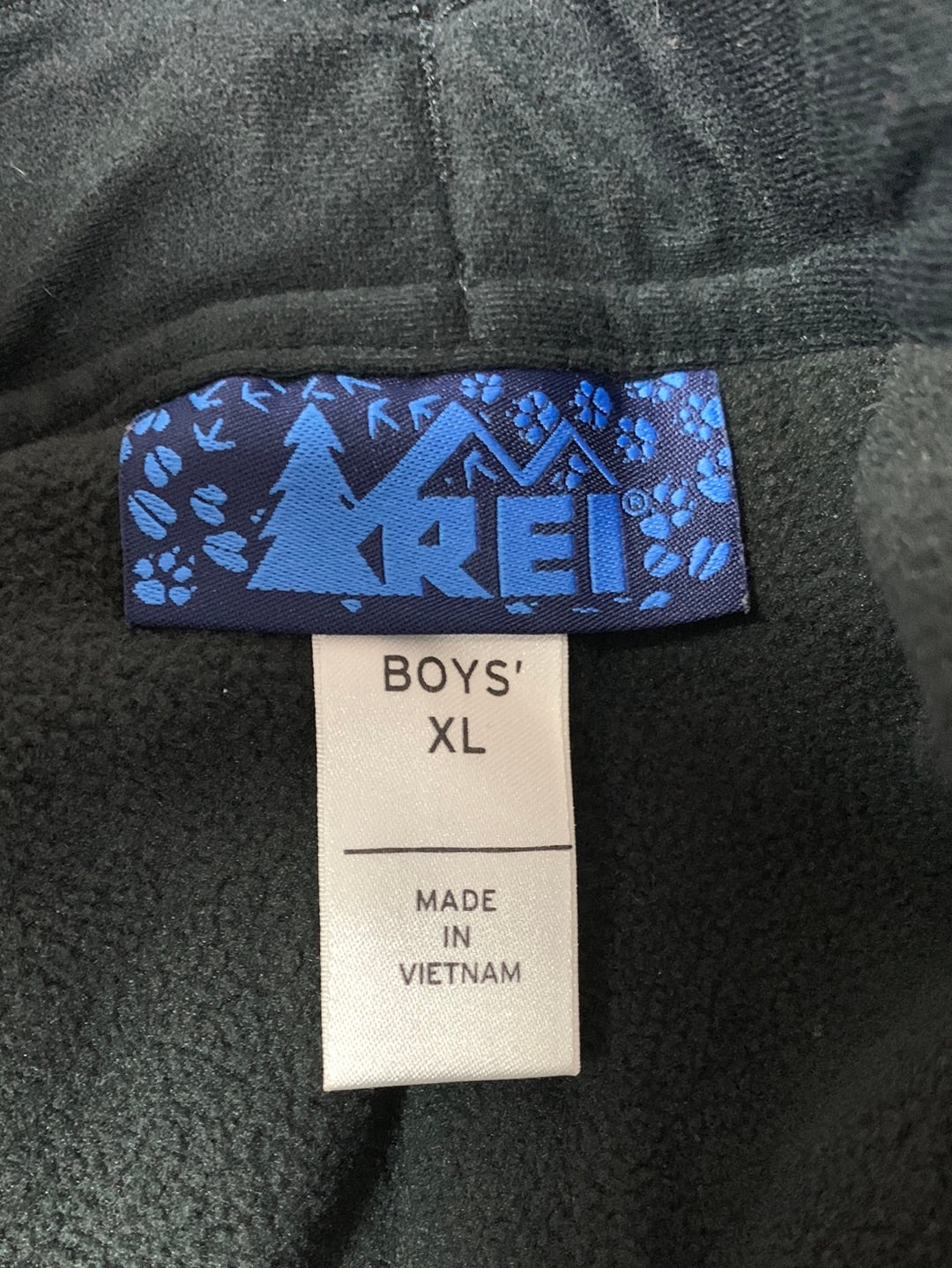 REI dark grey Fleece Lined Insulated Ski / Snow Pants - Boys' XL / 14