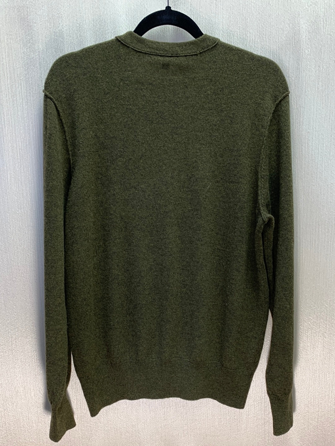 SAKS FIFTH AVENUE brown green Heathered / Marled Cashmere Sweater - L