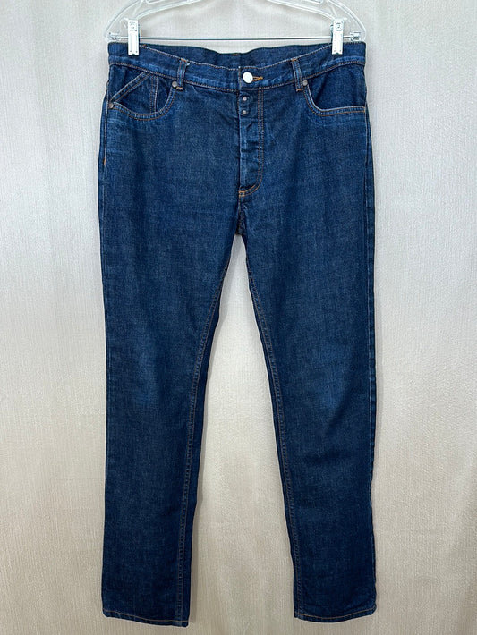 MAISON MARTIN MARGIELA dark wash Slim Fit Jeans - 50 | W35 L31